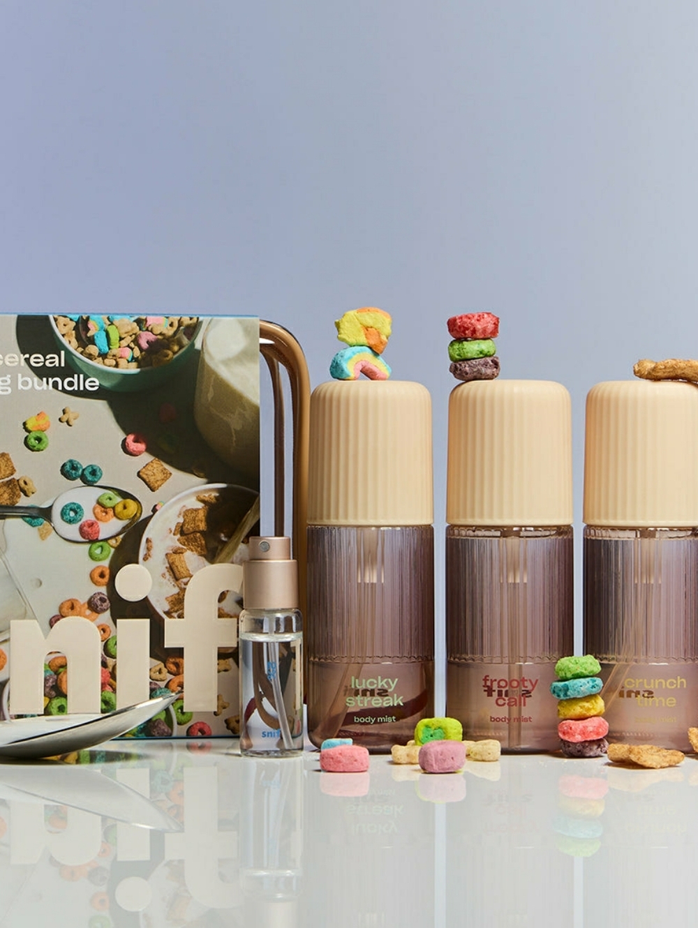 4PC🥞New Release🥞BNIB SNIF 4PC W/Bag MILK & CEREAL Layering Scent Set!!$79 Ret!